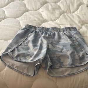 All in Motion shorts blue camo
